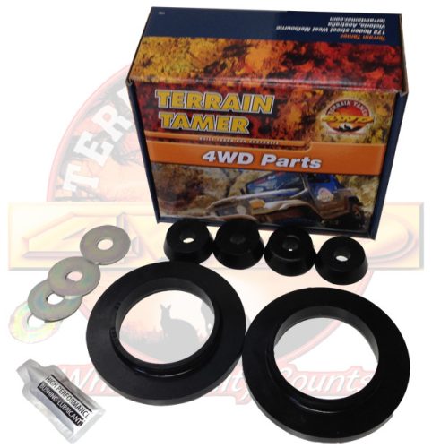 Terrain Tamer POLY szilentkészlet első rugóstag tartó tányér 2WD és 4WD Mitsubishi Challenger 2007-> L200 2006->