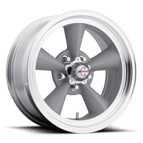 Alumínium felni 15x7 ET-5 5x114.3 VN309 TT O Vintage Silver W/ Machined LIP American Racing