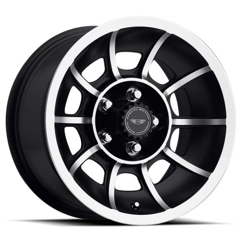 Alumínium felni 15x7 ET0 5x114.3 VN47 Vector Satin Black Machined American Racing