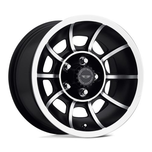 Alloy Wheel 15x8.5 ET6 5x114.3 VN47 Vector Satin Black Machined American Racing