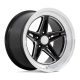 Alloy Wheel 18x8 ET0 5x114.3 VN514 Groove Gloss Black W/ Diamond CUT LIP American Racing