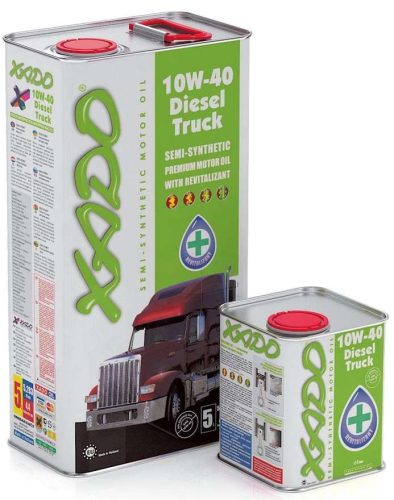 XADO 10W-40 Diesel truck félszintetikus motorolaj - 5liter