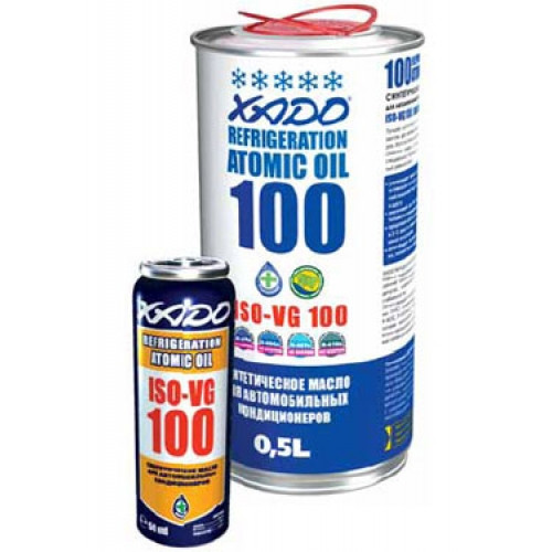 XADO Refrigeration oil klímakompresszor olaj 100 - 500ml