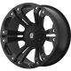 Alumínium felni 20x9 ET18 5x127/5x139.7 XD778 Monster Matte Black XD Series