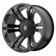 Alumínium felni 20x9 ET18 5x139.7/5x150 XD778 Monster Matte Black XD Series