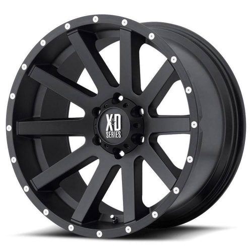 Alumínium felni 20x9 ET30 6x114.3 XD818 Heist Satin Black XD Series