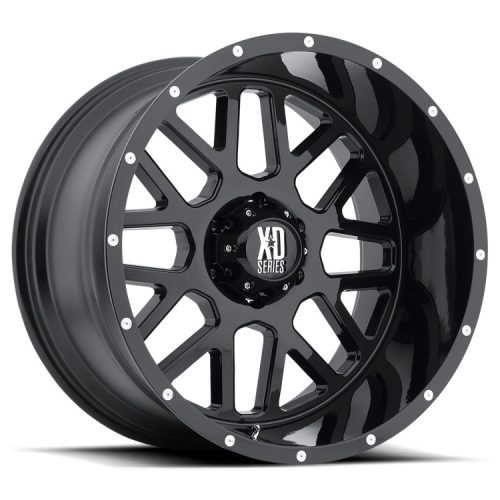 Alloy Wheel 18x8 ET38 5x160 XD820 Grenade Satin Black XD Series