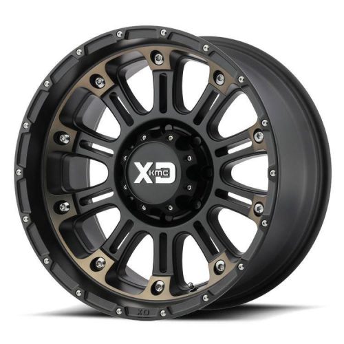 Alumínium felni 20x10 ET-24 5x127 XD829 Hoss II Satin Black/Machined Dark Tint XD Series