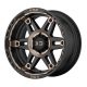 Alumínium felni 20x9 ET0 5x127 XD840 Spy II Satin Black/Dark Tint XD Series