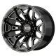 Alumínium felni 20x10 ET-18 6x139,7 XD841 Boneyard Gloss Black Milled XD Series